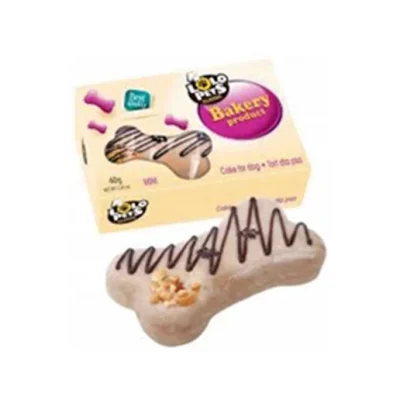 MINIKAKE Lolo, m/nøtter og sjokolade, 9cm.