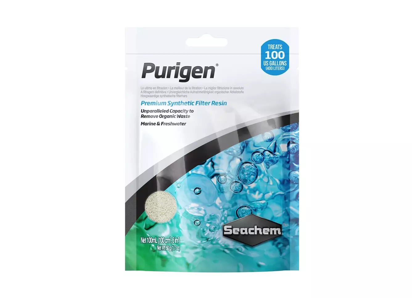 Seachem Purigen 100Ml +Bag