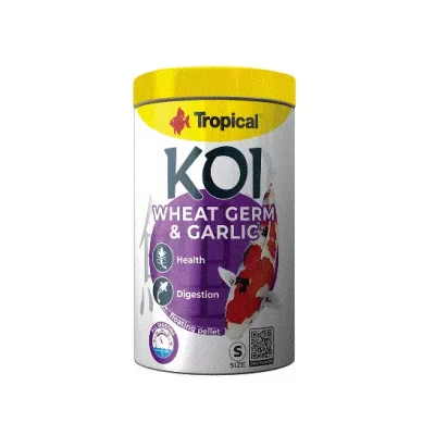 WHEAT GERM & GARLIC Pellets, Tropical, S, 1000ml.