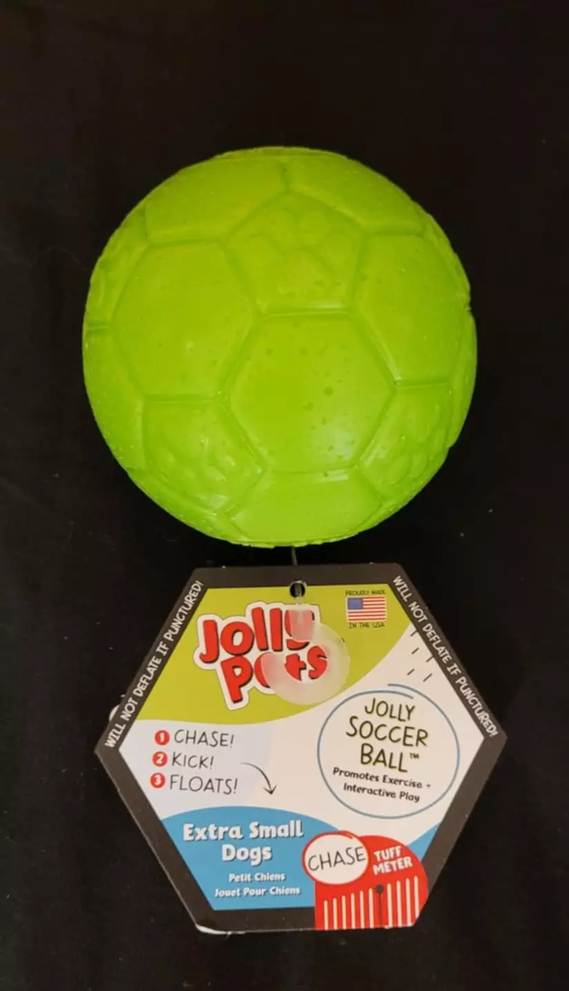 Jolly Mini Soccer Ball 7,5Cm Grønn