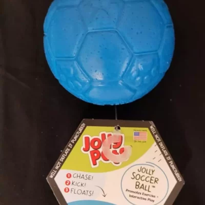 Jolly Mini Soccer Ball 7,5Cm Blå