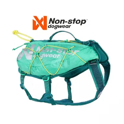 Non-Stop Trail Light Dog Backpack  Teal M