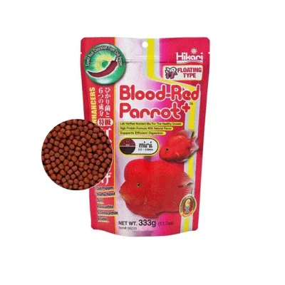 BLOOD-RED PARROT Hikari, Plus, Medium, 333g.