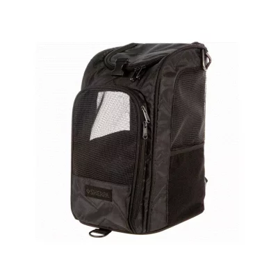Sherpa Deluxe, 2 i 1, Bag og Ryggsekk, Svart, 43x26,5x26cm. (Fly-godkjent)