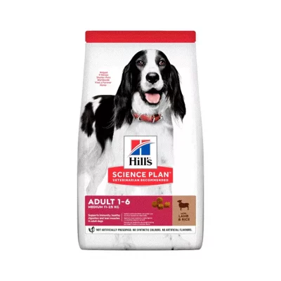 Hills SP Canine Adult Medium Lamb&Rice 12kg