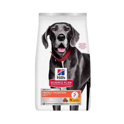 Hills SP Canine Adult Perfect Digestion Large Breed Chicken & Brown Rice 12kg
