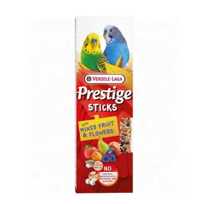 STICKS Prestige, Undulat/Parakitt, Frukt & Blomster, 60g. 2stk.
