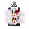 FOTBALL DUO Pawise, m/kattemynte, FIFA, 6x6x6cm.