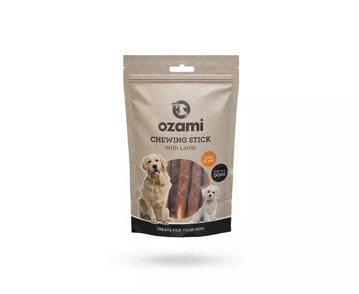 CHEWING STICK w/Lamb, 12.5cm. 100g.