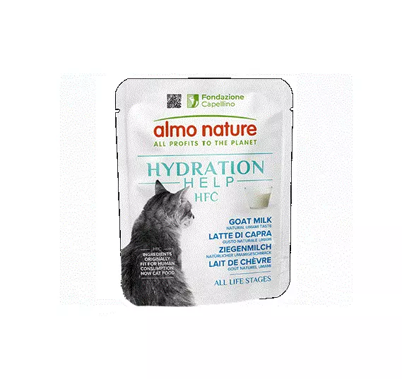 AN HFC Cat Hydration Help, Goat Milk, Pouch, 50g.