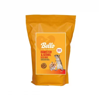 HAMSTER & ØRKENROTTE MIX, Bello, 800g. Frøblanding