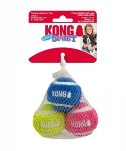 SOFTIES BALL Kong, Sport, S, 3pk. Ø5cm. Myk tennisball til hund