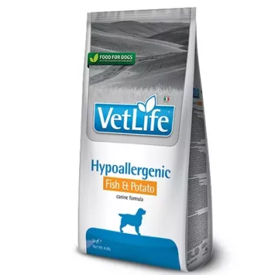 N&D Dog, Vet Life, Hypoallergenic, Fish & Potato, 2kg.