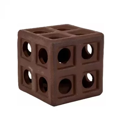 Ozami, Rekekube, 6.5x6.5x6.5cm. Akvariedekor