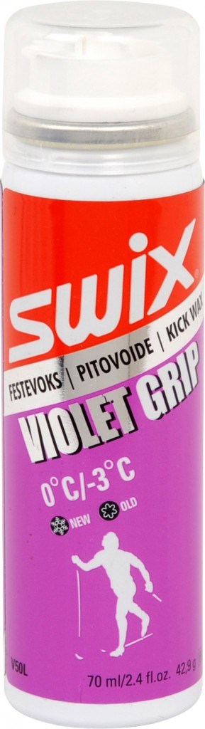 Swix  V50L Violet grip spray 0/-3C, 70ml