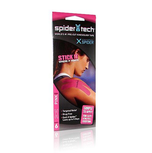 SpiderTech  Kinesiologi Tape X Spider (6stk)