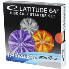 Latitude 64  Retro Burst Advanced Disc Golf Starter Set