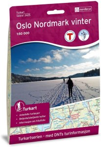 Nordeca  Oslo Nordmark vinter 1:50 000