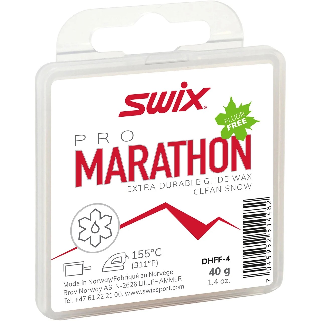 Swix Pure Marathon White Fluor Free