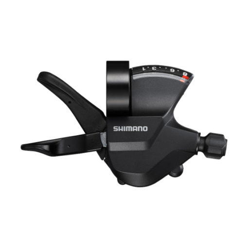 SHIMANO Girspak SL-M315-8R 8-delt RAPIDFIRE PLUS Klemmebånd Med optisk display