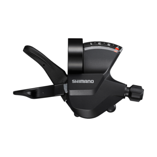 SHIMANO Girspak SL-M315-7R 7-delt RAPIDFIRE PLUS Klemmebånd Med optisk display