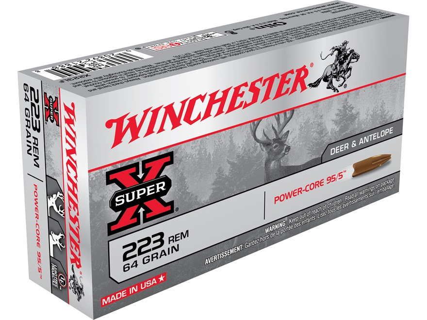 Winchester Power Core 223 Rem 64gr