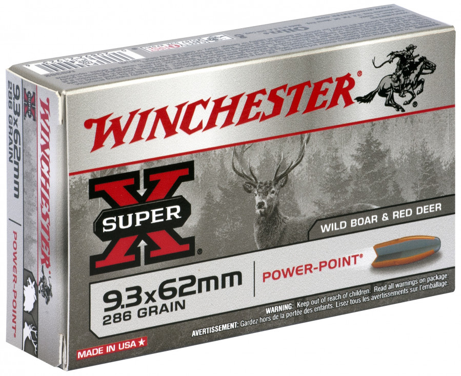 Winchester Power Point 9,3x62 18,5g/286gr