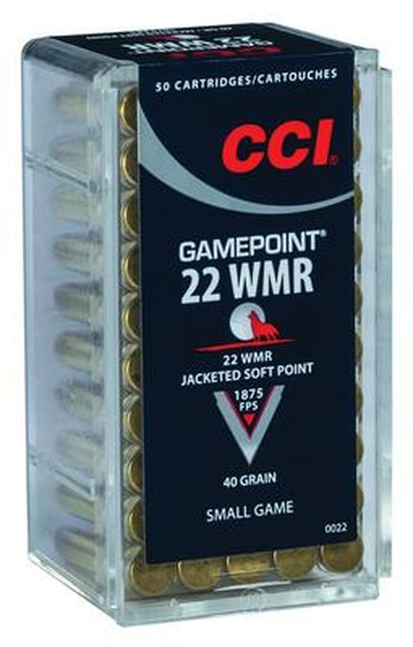 CCI Gamepoint 22 WMR 40gr