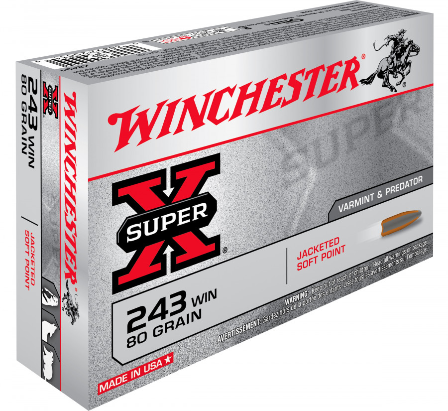 Winchester Power Point 243win 80gr