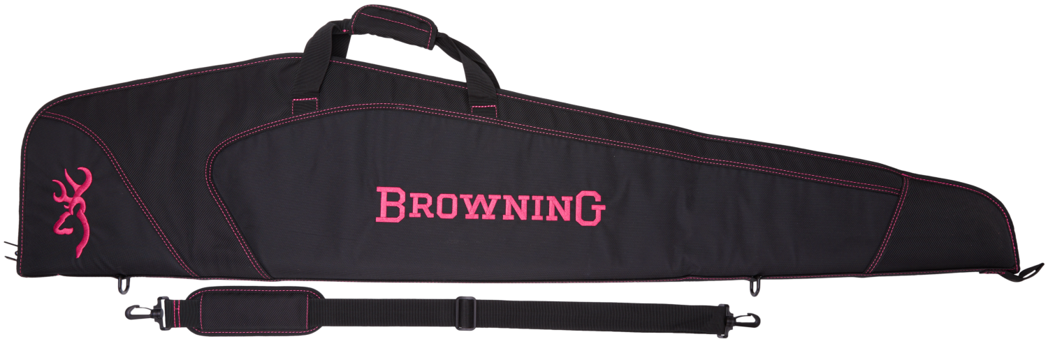 Browning Riflefutteral Marksman, Svart/Rosa