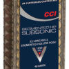 CCI 22 LR Segmented Subsonic HP 40gr
