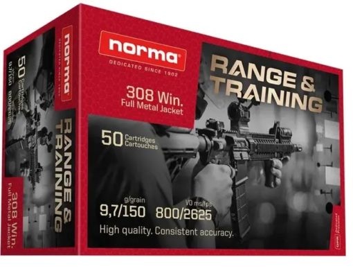 Norma Range & Training 308 9,7g / 150gr FMJ