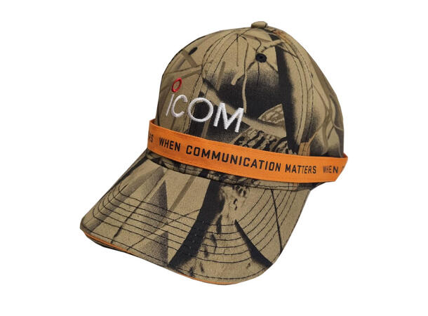ICOM Caps Camo/Orange