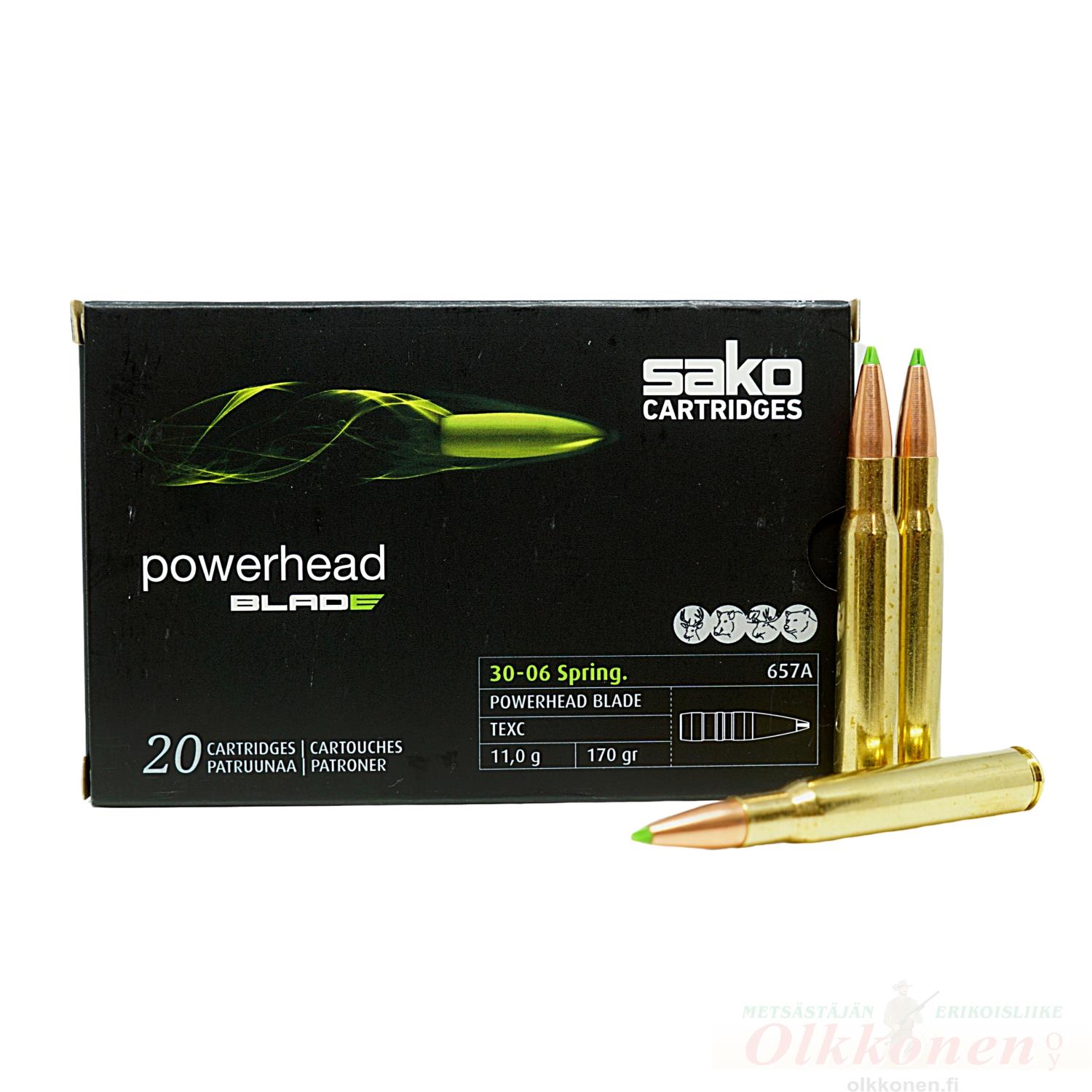 Sako Powerhead Blade 30-06 Spring 170gr