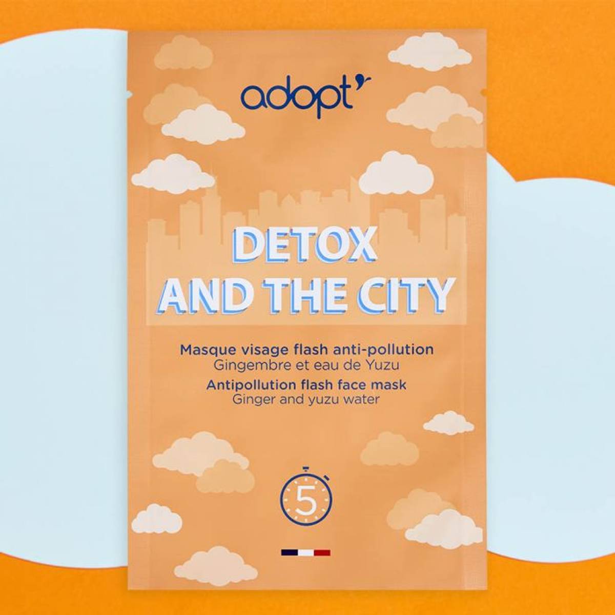 SHEET MASK "DETOX AND THE CITY" - ADOPT