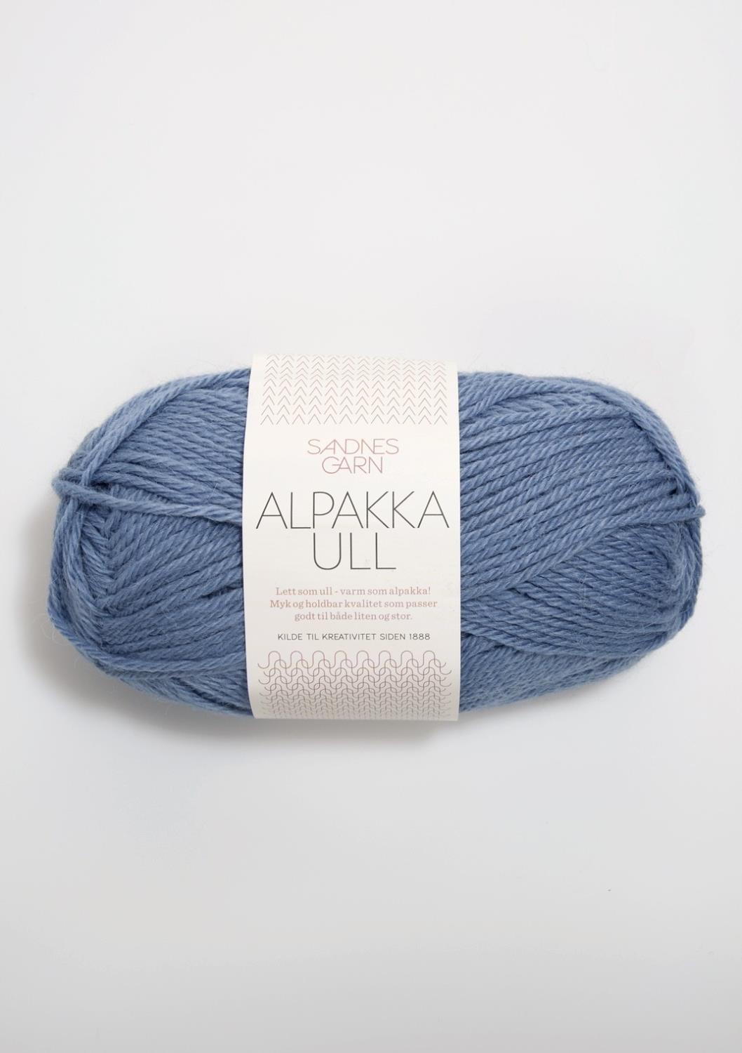 Alpakka Ull Sandnes 6052 - Jeansblå