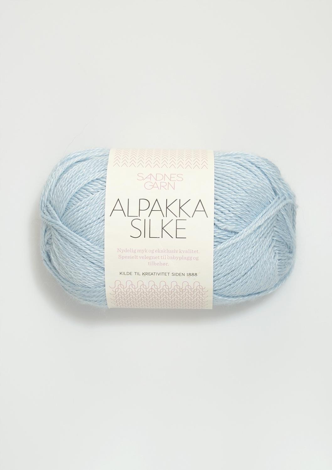 Alpakka Silke Sandnes 6511 - Lys Blå