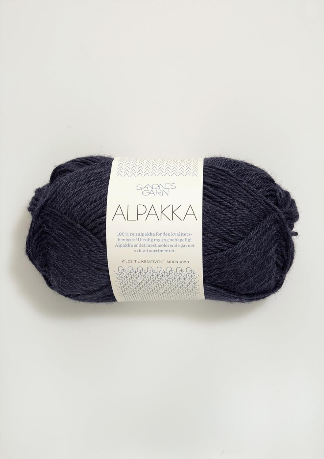 Alpakka Sandnes 6081 - Dyp Blå