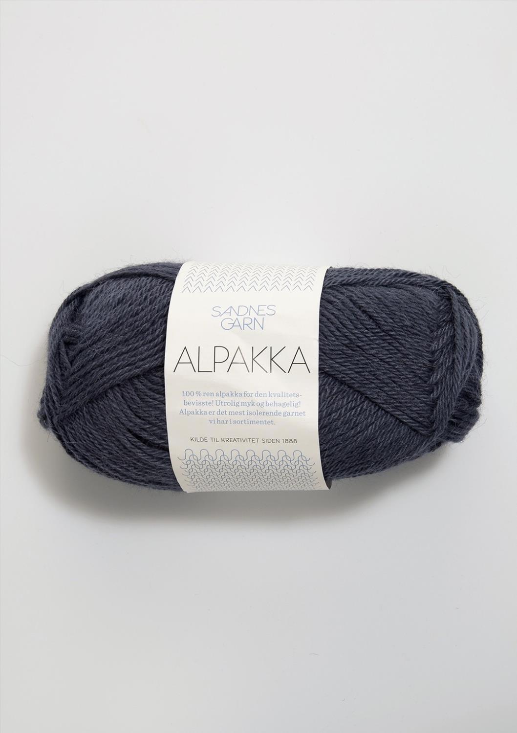 Alpakka Sandnes 6071 - Blågrå