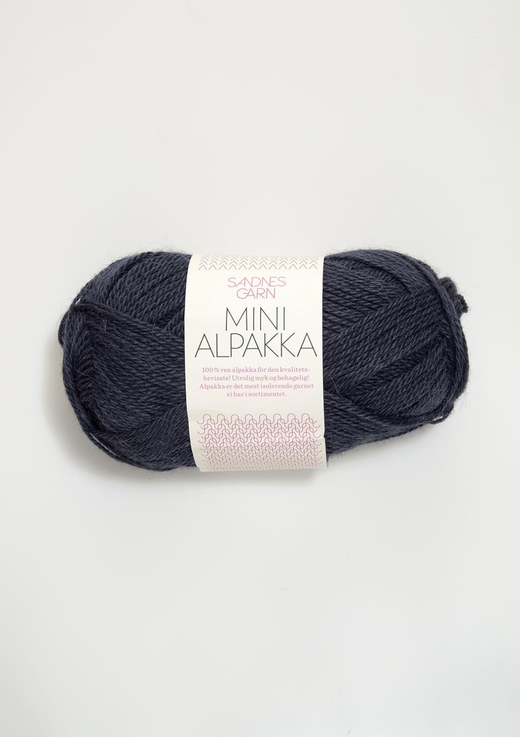 Mini Alpakka Sandnes 6071 - Blågrå