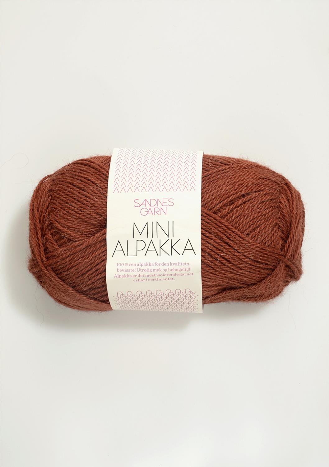 Mini Alpakka Sandnes 3355 - Rust