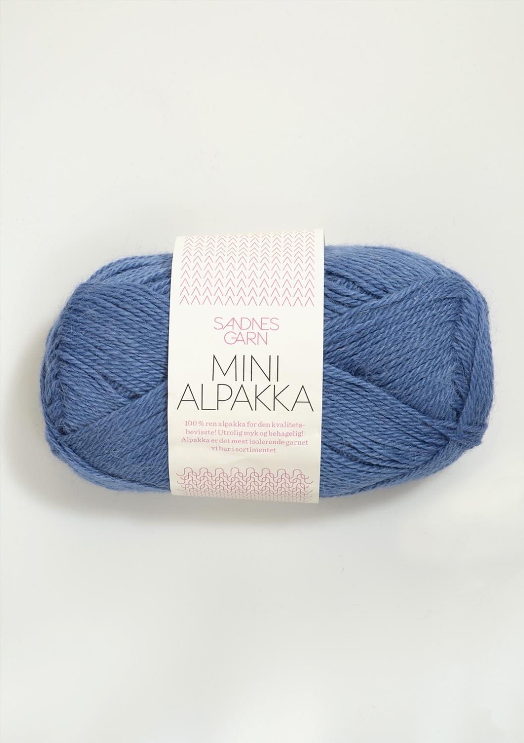Mini Alpakka Sandnes 6053 - Blå