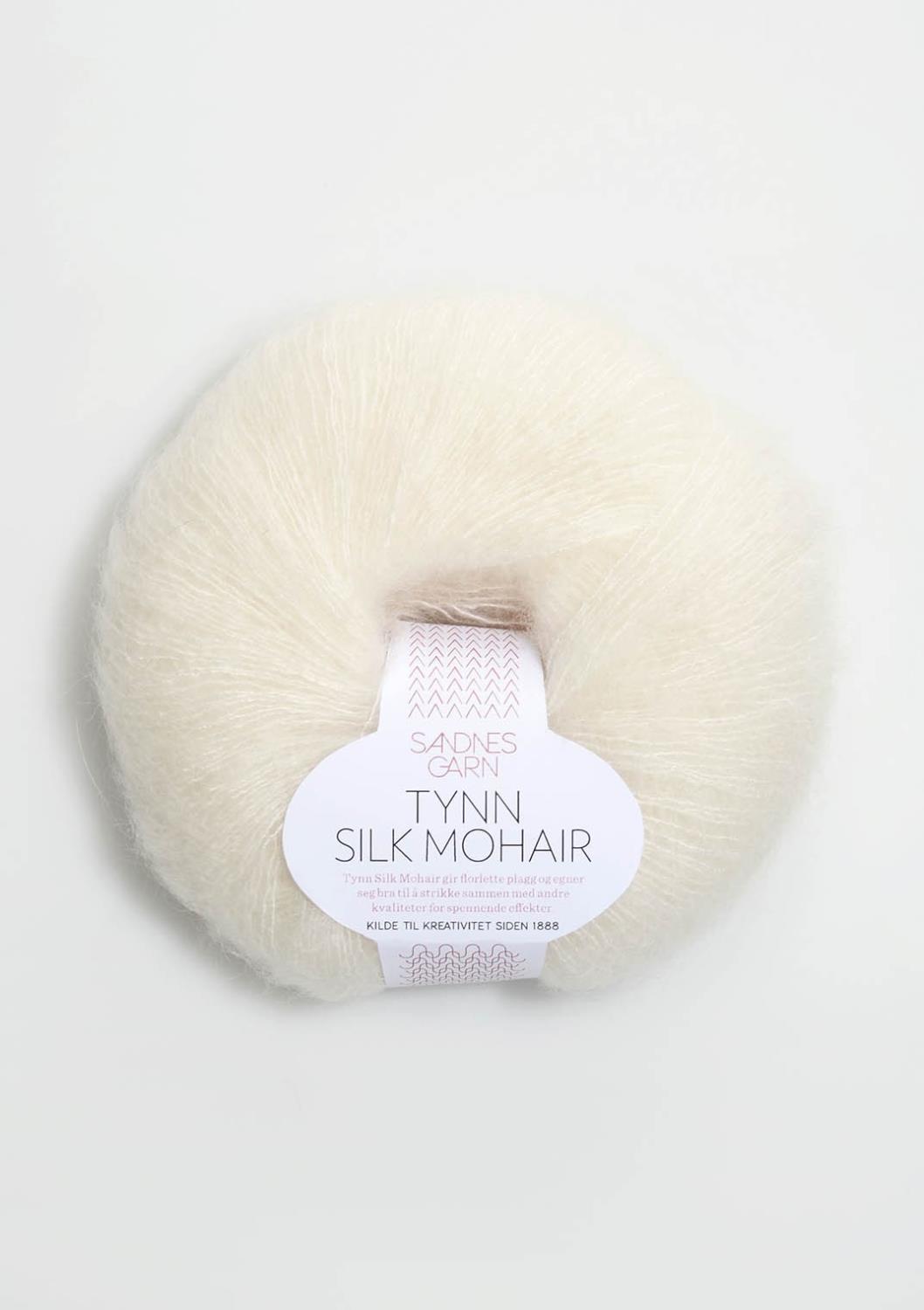 Tynn Silk Mohair Sandnes 1012 - Natur
