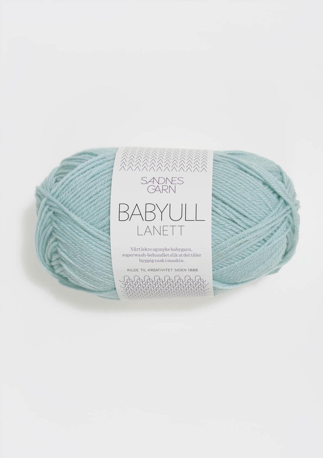 Lanett Babyull Sandnes 6511 - Lys Blå
