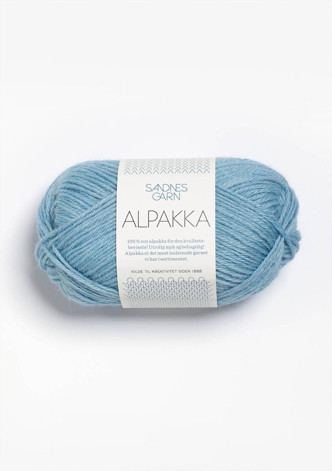 Alpakka Sandnes 6013 - Himmelblå