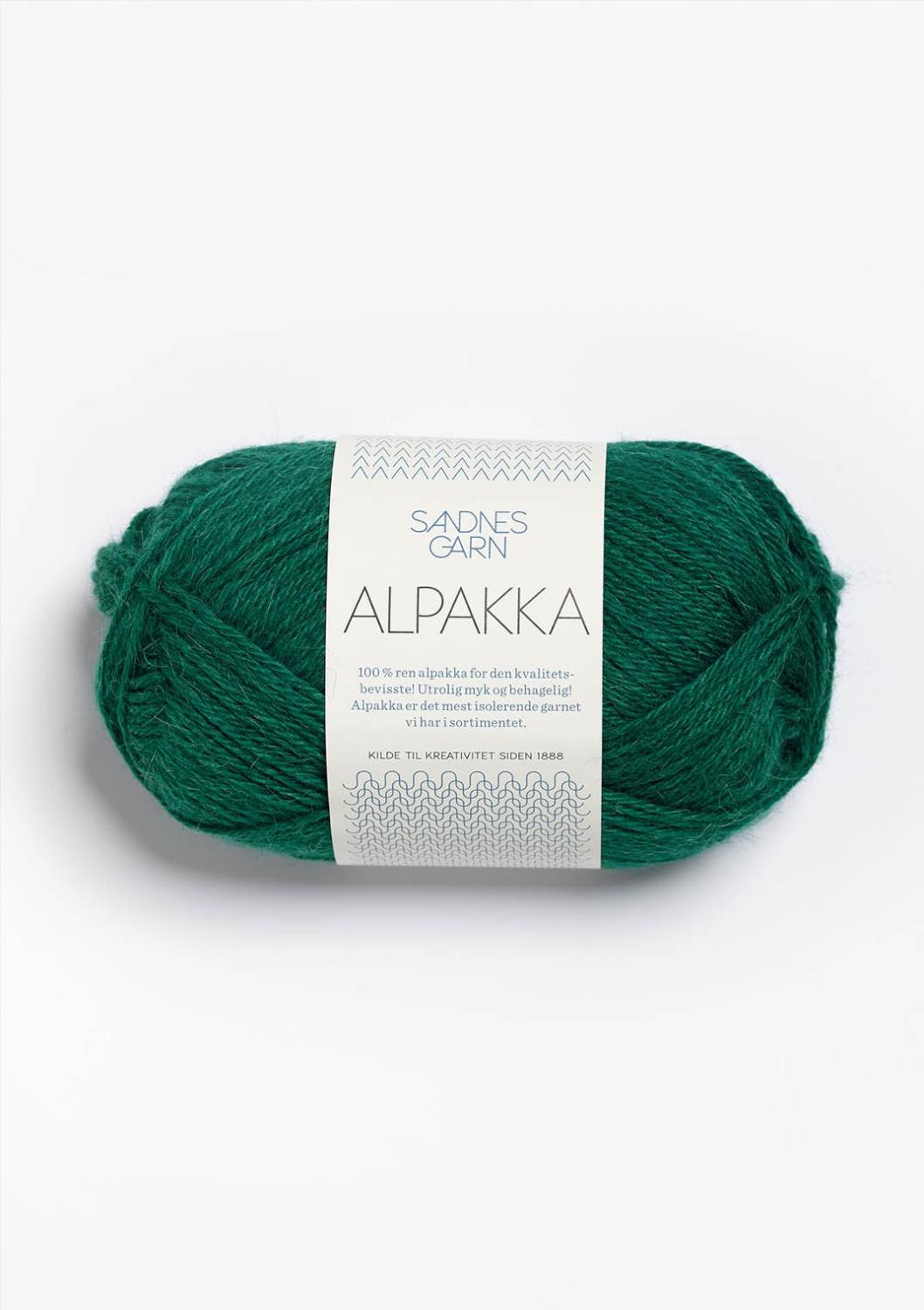 Alpakka Sandnes 7755 - Smaragd