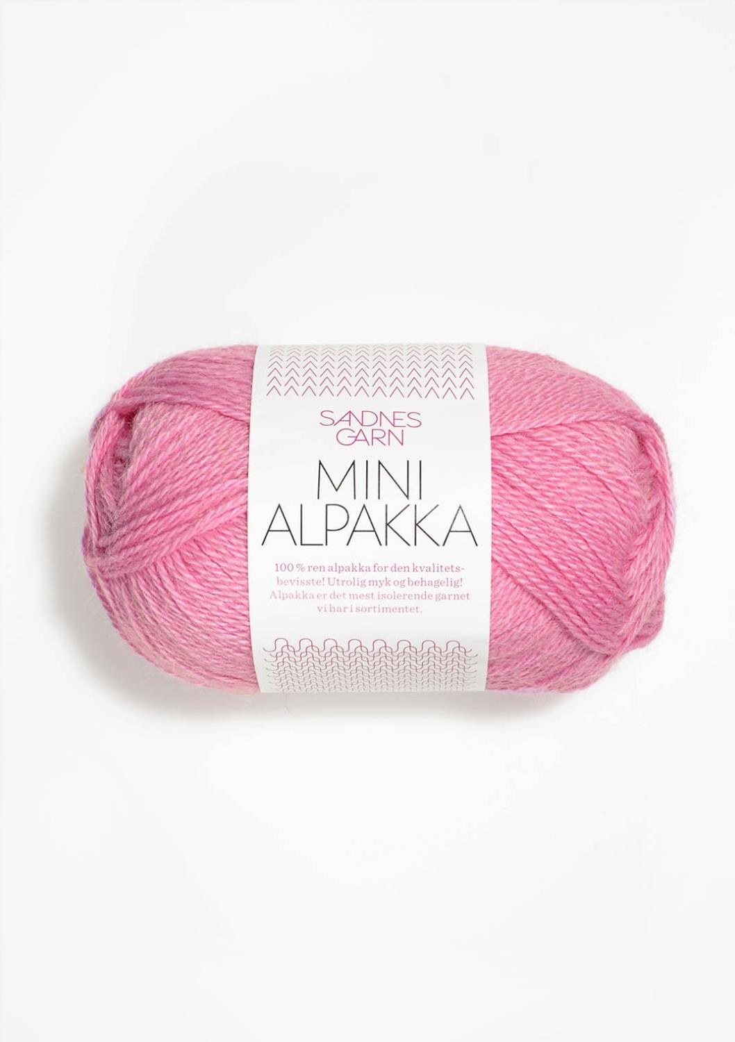 Mini Alpakka Sandnes 4614 - Rosa