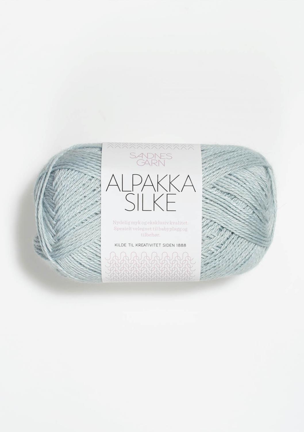 Alpakka Silke Sandnes 6011 - Lys Blå