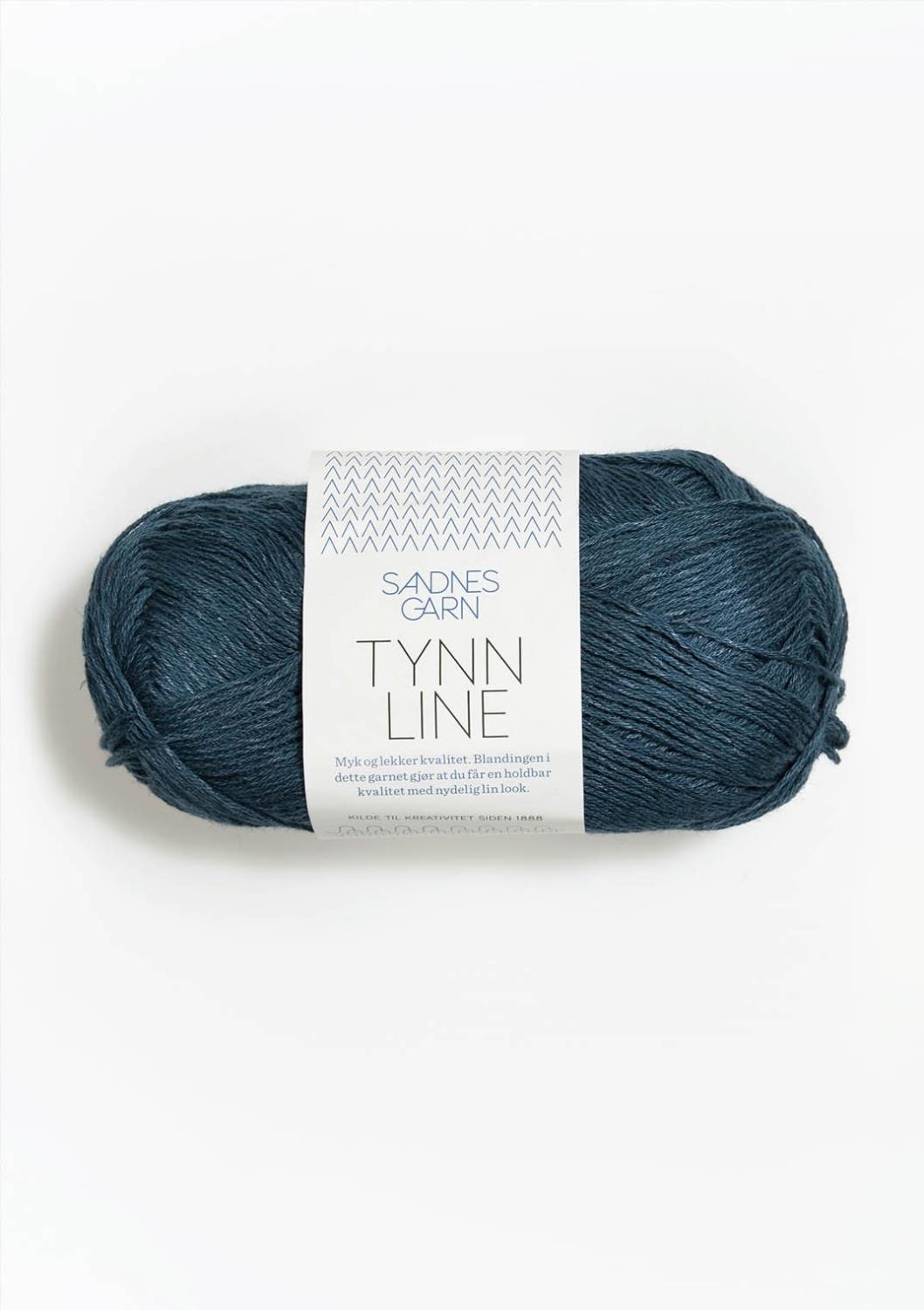 Tynn Line Sandnes 6364 - Mørk Blå