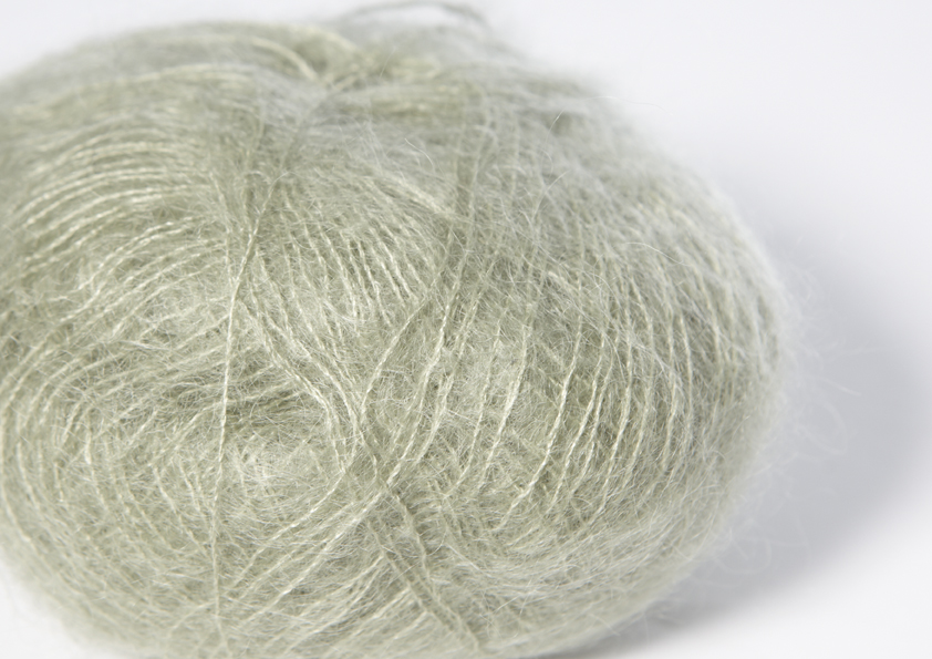 Brushed Lace Mohair by Canard 3023 - Sølvgrå